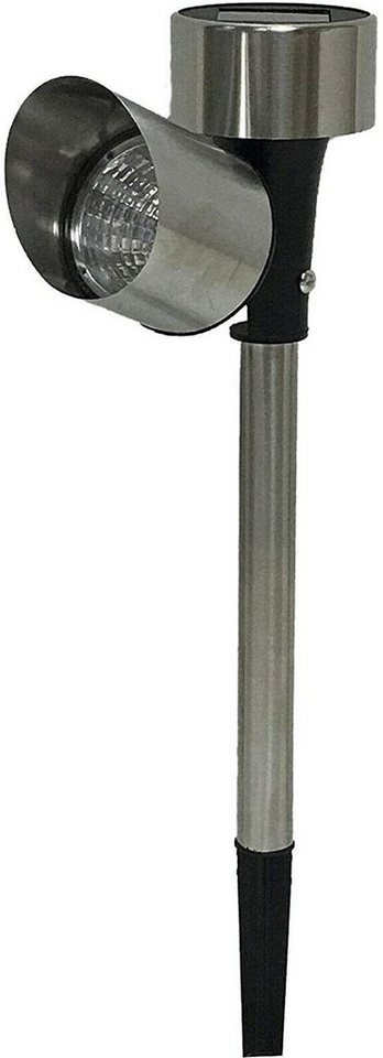 emeco LED Solarleuchte 2er Solarleuchte Solar Strahler Solarlampe Garten Pflanzenstrahler LED von emeco