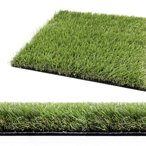 Kunstrasen, 30 mm, Rasen, grün, Kunstrasen, Entwässerung, Modell ERBA_ALTA 2 x 1 m von emmevi