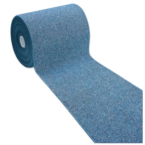 Emmevi Alexa Teppich für Küche, flach, einfarbig, rutschfest, vielseitig einsetzbar, für Flur und Bad von emmevi