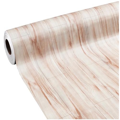 emmevi PVC-Bodenbelag Vinylrolle 30 Größen Design Holzparkett gemasert 140 x 350 cm Dis_A von emmevi