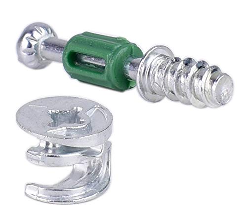 Exzenter Beschlag Beschläge Excenterbeschläge Verbindungsbeschlag Ø15 mm Minifix 10 oder 50 Stück Blitzversand Zwei Größen (24mm [10 St.]) von emoebelbeschlaege