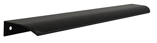 emoebelbeschlaege woplus Möbelgriff Türgriff Küchengriff Kommodengriffe Schwarz (340mm, Schwarz) von emoebelbeschlaege