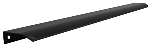 emoebelbeschlaege woplus Möbelgriff Türgriff Küchengriff Kommodengriffe Schwarz (560mm, Schwarz) von emoebelbeschlaege