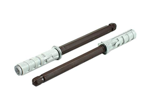 emoebelbeschlaege Regalhalter Tablarträger Regalbodenträger Bodenträger Regalträger Regaldübel (Ø9x90mm (140mm)) von emoebelbeschlaege