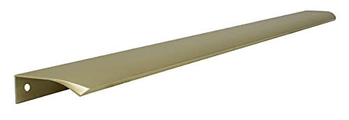 emoebelbeschlaege woplus Möbelgriff Türgriff Küchengriff Kommodengriffe Schwarz (560mm, Gold) von emoebelbeschlaege