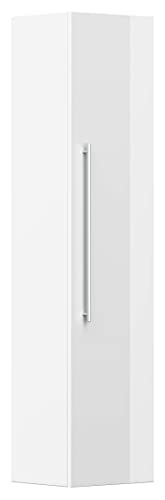 Hochschrank 150 cm Weiss Hochglanz von emotion