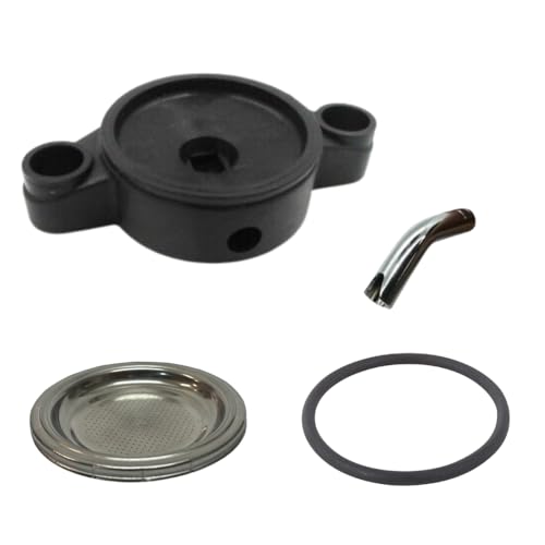 emozioni quotidiane | Ersatzteil-Gruppe für Kaffeepadmaschine | Modell Faber Slot Plast und Edelstahl | Original (bedrucktes Padhalter-Set) von emozioni quotidiane