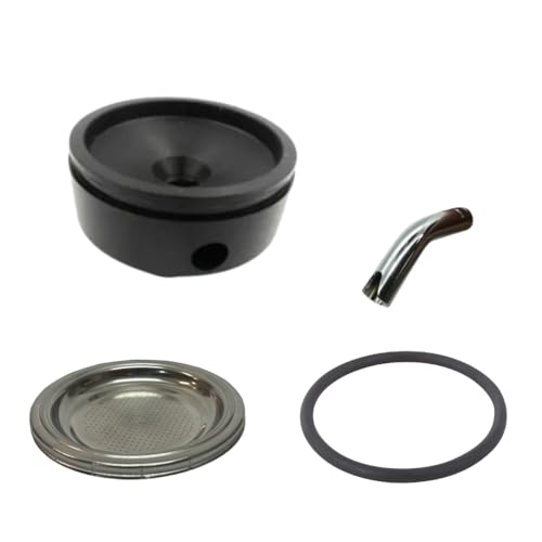 emozioni quotidiane | Ersatzteilgruppe für Kaffeepadmaschine | Modell Faber Slot Plast und Edelstahl | Original (gedrechseltes Padhalter-Set) von emozioni quotidiane