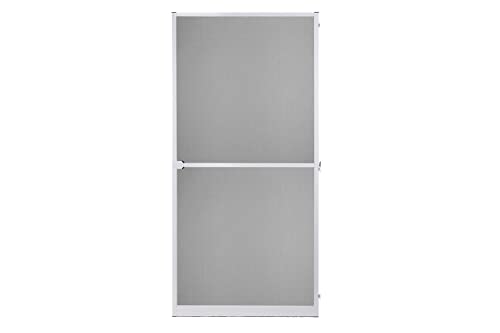 empasa Insektenschutz Fliegengitter Tür Alurahmen MASTER PRO, individuell kürzbar, weiß, braun, anthrazit, in den Größen 100 x 210 cm / 120 x 240 cm, als Selbstbausatz von empasa