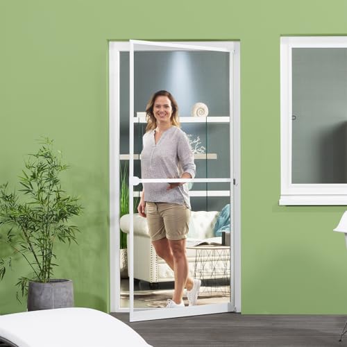 empasa Insektenschutz Fliegengitter Tür Alurahmen MASTER PRO, individuell kürzbar, weiß, braun, anthrazit, in den Größen 100 x 210 cm / 120 x 240 cm, als Selbstbausatz empasa Insektenschutz Fliegengitter Tür Alurahmen MASTER PRO, individuell kürzbar, weiß, braun, anthrazit, in den Größen 100 x 210 cm / 120 x 240 cm, als Selbstbausatz von empasa
