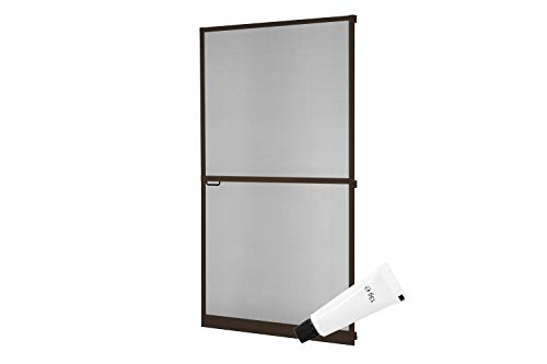 empasa Insektenschutz Fliegengitter Tür Alurahmen Master SLIM PLUS mit Scharnierkleber weiß, braun oder anthrazit 100 x 210 cm empasa Insektenschutz Fliegengitter Tür Alurahmen Master SLIM PLUS mit Scharnierkleber weiß, braun oder anthrazit 100 x 210 cm von empasa