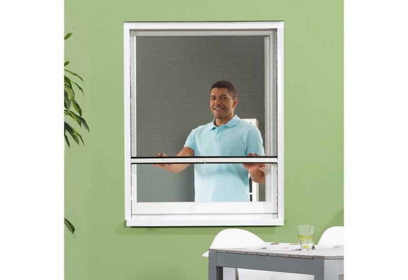 empasa Insektenschutz-Fensterrahmen Rollo CLASSIC, Fenster Insektenschutz Rollo mit Fiberglas-Gewebe & Bürstendichtung empasa Insektenschutz-Fensterrahmen Rollo CLASSIC, Fenster Insektenschutz Rollo mit Fiberglas-Gewebe & Bürstendichtung von empasa