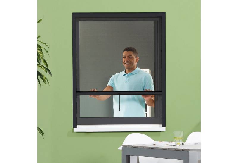 empasa Insektenschutz-Fensterrahmen Rollo CLASSIC, Fenster Insektenschutz Rollo mit Fiberglas-Gewebe & Bürstendichtung empasa Insektenschutz-Fensterrahmen Rollo CLASSIC, Fenster Insektenschutz Rollo mit Fiberglas-Gewebe & Bürstendichtung von empasa