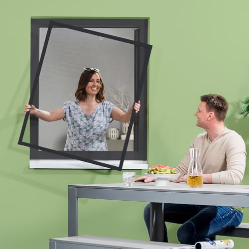 empasa Insektenschutz Fliegengitter Fenster Alurahmen Master Slim MATTE OPTIK zuschneidbar, weiß oder anthrazit in verschiedenen Größen als Selbstbausatz empasa Insektenschutz Fliegengitter Fenster Alurahmen Master Slim MATTE OPTIK zuschneidbar, weiß oder anthrazit in verschiedenen Größen als Selbstbausatz von empasa