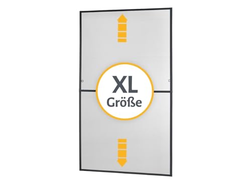 empasa Insektenschutz Fliegengitter Fenster Alurahmen individuell zuschneidbar Master Slim weiß, braun oder anthrazit in verschiedenen Größen von empasa