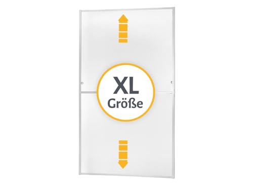 empasa Insektenschutz Fliegengitter Fenster Alurahmen individuell zuschneidbar Master Slim weiß, braun oder anthrazit in verschiedenen Größen von empasa