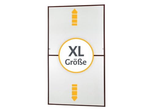 empasa Insektenschutz Fliegengitter Fenster Alurahmen individuell zuschneidbar Master Slim weiß, braun oder anthrazit in verschiedenen Größen von empasa