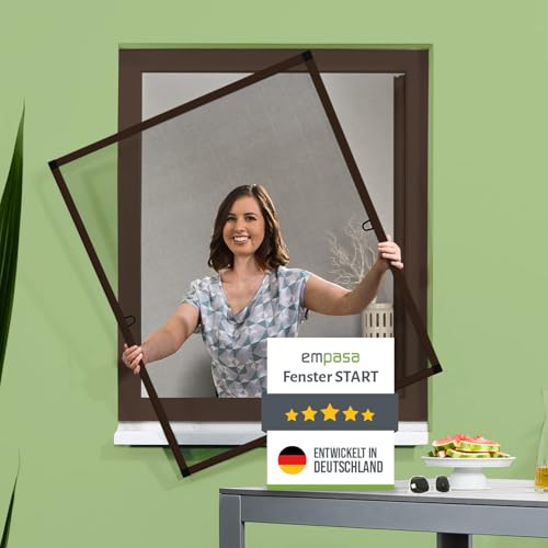 empasa Insektenschutz Fliegengitter Fenster START Fliegenschutz Alurahmen Mückengitter individuell zuschneidbar in weiß, braun oder anthrazit als Selbstbausatz empasa Insektenschutz Fliegengitter Fenster START Fliegenschutz Alurahmen Mückengitter individuell zuschneidbar in weiß, braun oder anthrazit als Selbstbausatz von empasa