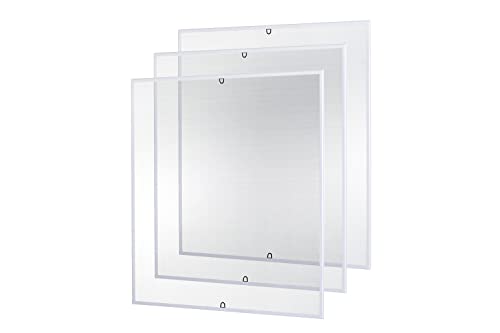 empasa Insektenschutz Fliegengitter Fenster START Set Fliegenschutz Alurahmen Mückengitter als Selbstbausatz in 100 x 120 cm, verschiedene Sets und Farben, Farbe:weiß, Größe:3er Set empasa Insektenschutz Fliegengitter Fenster START Set Fliegenschutz Alurahmen Mückengitter als Selbstbausatz in 100 x 120 cm, verschiedene Sets und Farben, Farbe:weiß, Größe:3er Set von empasa