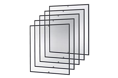empasa Insektenschutz Fliegengitter Fenster START Set Fliegenschutz Alurahmen Mückengitter als Selbstbausatz in 120 x 140 cm, verschiedene Sets und Farben, Farbe:anthrazit, Größe:5er Set empasa Insektenschutz Fliegengitter Fenster START Set Fliegenschutz Alurahmen Mückengitter als Selbstbausatz in 120 x 140 cm, verschiedene Sets und Farben, Farbe:anthrazit, Größe:5er Set von empasa