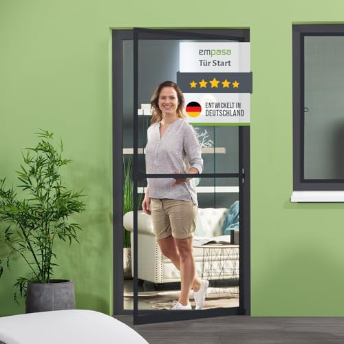 empasa Insektenschutz Fliegengitter Tür mit Alurahmen START individuell zuschneidbar Selbstbausatz weiß, braun oder anthrazit als Selbstbausatz empasa Insektenschutz Fliegengitter Tür mit Alurahmen START individuell zuschneidbar Selbstbausatz weiß, braun oder anthrazit als Selbstbausatz von empasa