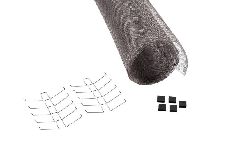 empasa Lichtschachtabdeckung BASIC, Lichtschachtabdeckung Lichtschachtnetz Aluminium - 1 Stück von empasa