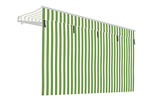 empasa Markisen Volant Markisenstoff Markisen-Zubehör Sonnenschutz Sichtschutz für unsere Gelenkarmmarkisen 'Start' und 'Start Plus', Farbe:grün/weiß, Größe:300 cm empasa Markisen Volant Markisenstoff Markisen-Zubehör Sonnenschutz Sichtschutz für unsere Gelenkarmmarkisen 'Start' und 'Start Plus', Farbe:grün/weiß, Größe:300 cm von empasa