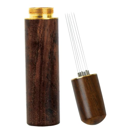 304 Edelstahl Nadel Kaffee Nadel verteiler Espresso Rührer Espresso Nadel Tragbarer Kaffee-Rührer Mini WDT Tool Kaffeerührer Tamper Nadel Kaffeerührer Werkzeug Espresso (6 Nadeln) von emperoch