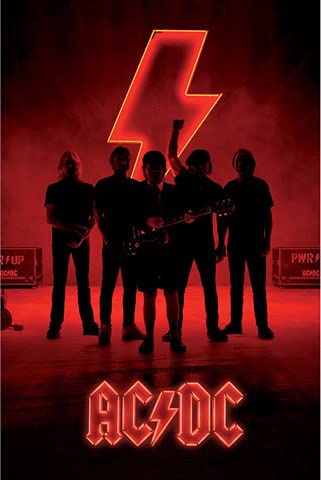 AC/DC - PWR/UP - Musikposter Heavy Metal Hard Rock AC-DC - Grösse 61x91,5 cm von empireposter