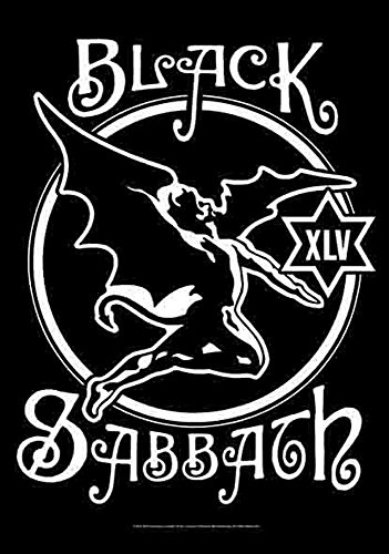 Black Sabbath - Logo - Posterflagge Fahne - 100% Polyester - Größe 75x110 cm von empireposter