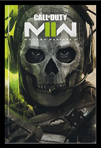 Call of Duty - Task Force 141 - Games Shooter Poster - Grösse 61x91,5 cm + Wechselrahmen, Shinsuke® Maxi MDF schwarz, Acryl-Scheibe von empireposter