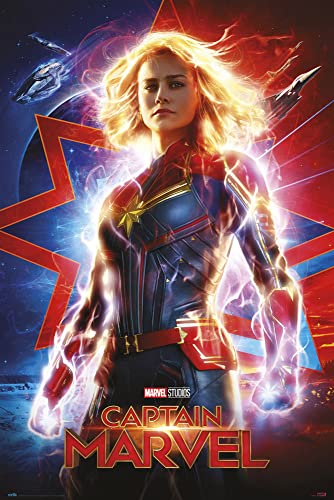 Captain Marvel - One Sheet - Film Poster - Größe 61x91,5 cm von empireposter