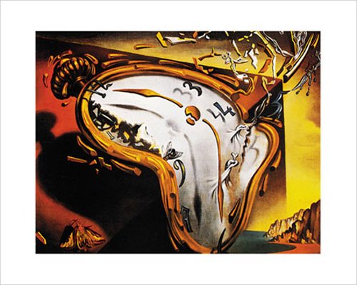 Dali, Salvador - Les montres molles - Kunstdruck Artprint Gemälde - Grösse 50x40 cm von empireposter