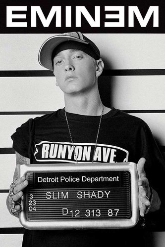 empireposter - Eminem - Mugshot - Größe (cm), ca. 61x91,5 - Poster, NEU - von empireposter