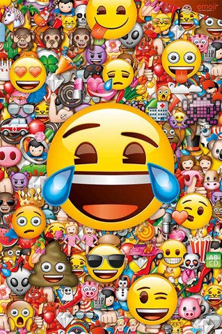 Emoji - Poster - Laugh + Ü-Poster von empireposter