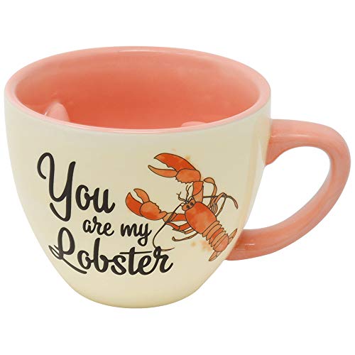 Friends - You Are My Lobster - Mug Keramik Tasse Becher mit 3D Ornament - 450 ml von empireposter