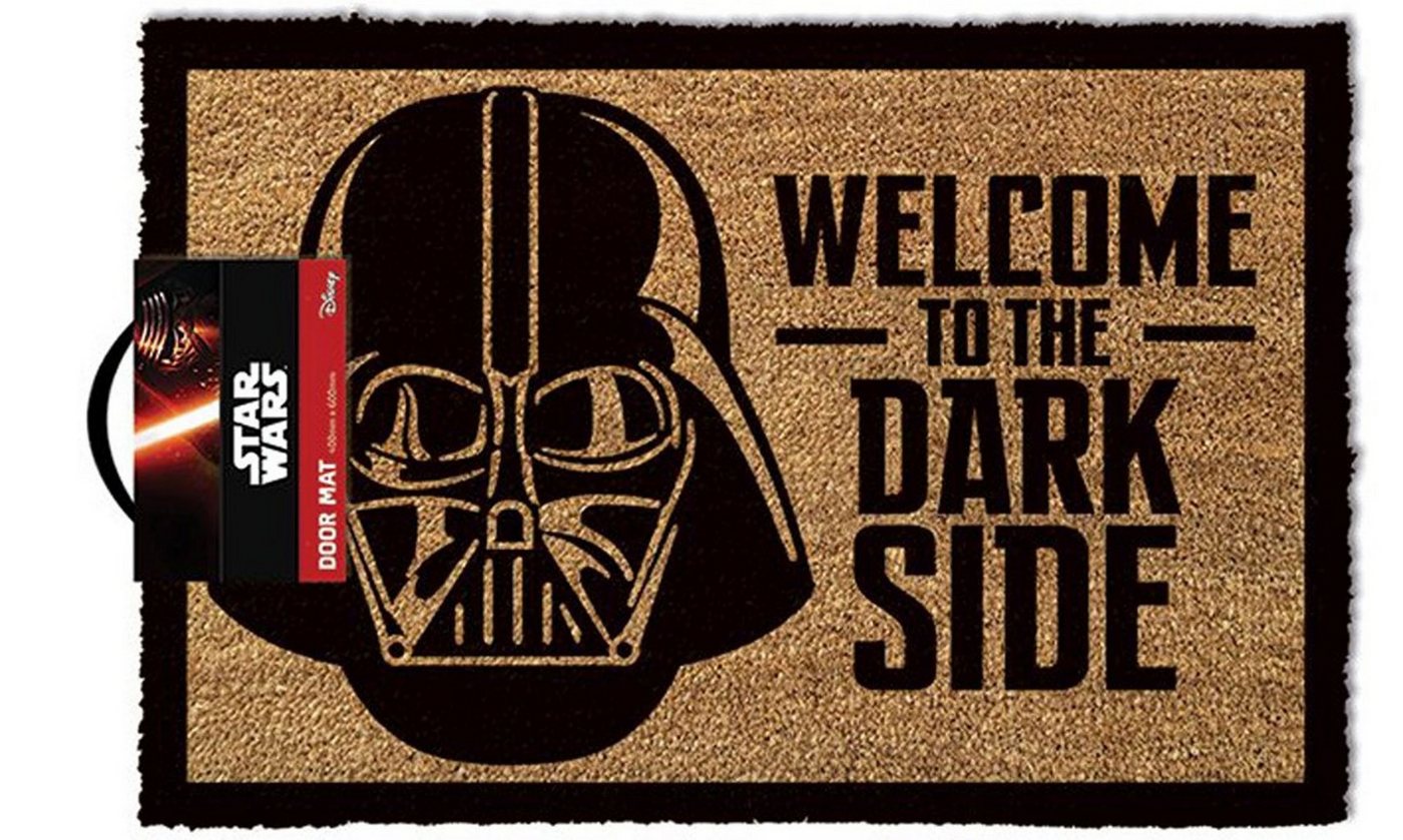 Fußmatte »Türmatte Kokos Star Wars Welcome To The Darkside«, empireposter von empireposter