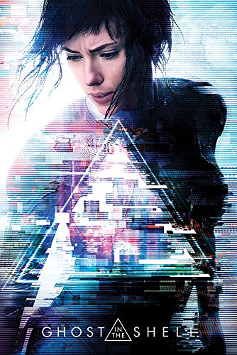 Ghost In The Shell - One Sheet - Filmposter Kino Movie TV-Serie - Grösse 61x91,5 cm + Wechselrahmen, Shinsuke® Maxi Aluminium schwarz von empireposter