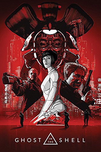 Ghost In The Shell - Poster - Red + Ü-Poster von empireposter