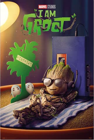 Groot - Get Your Groot on - Film Poster Plakat Druck - Größe 61x91,5 cm von empireposter