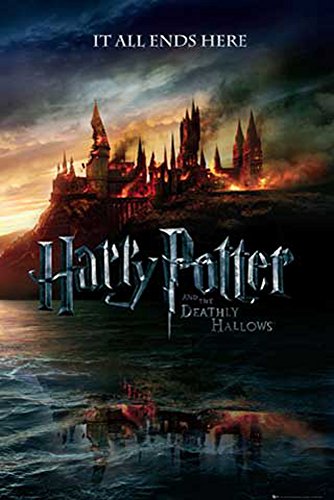 Harry Potter - 7 - Teaser - Filmposter Kino Movie und die Heiligtümer des Todes - Grösse 61x91,5 cm + 2 St Posterleisten Kunststoff 62 cm transparent von empireposter