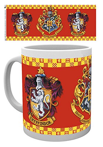 Harry Potter - Gryffindor - Keramik Tasse - Größe Ø8,5 H9,5cm + 1 Lizenz Keramik Tasse - Größe Ø8,5 H9,5 cm von empireposter