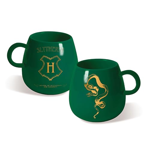 Harry Potter - Intricate Houses Slytherin - Shaped - Mug Keramik Tasse - 315 ml von empireposter