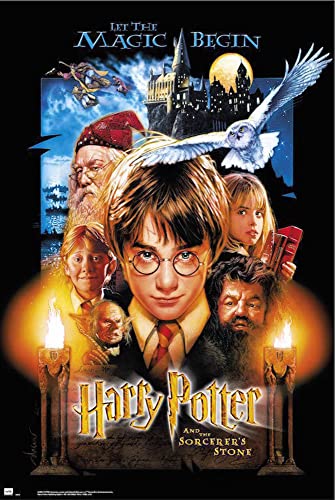 Harry Potter - Stein der Weisen - Film Kino Movie Plakat Poster Druck - Größe 61x91,5 cm von empireposter