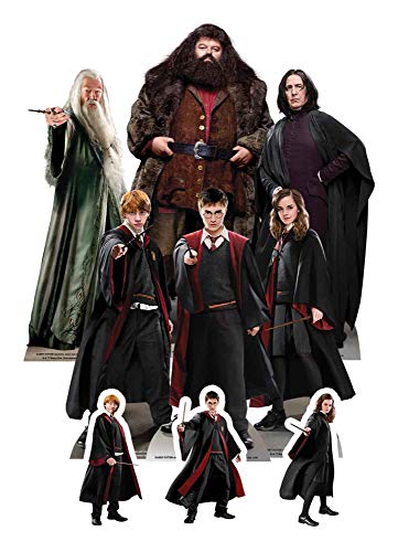 Harry Potter - Table Tops - Pappaufsteller Standy - 9 kleine Tischaufsteller Partydeko von empireposter