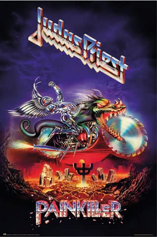 Judas Priest - Painkiller - Musikposter Heavy Metal Hard Rock - Größe 61x91,5 cm von empireposter