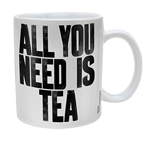 Motivational All You Need is Tea - Keramik Tasse - Grösse Ø8,5 H9,5cm von empireposter