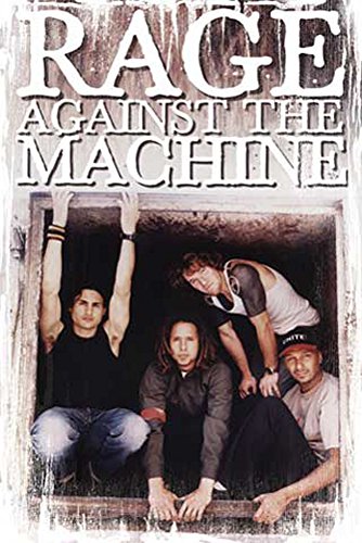 Rage Against The Machine - Framed - Musikposter - Grösse 61x91,5 cm + Wechselrahmen, Shinsuke® Maxi MDF Silber, Acryl-Scheibe von empireposter