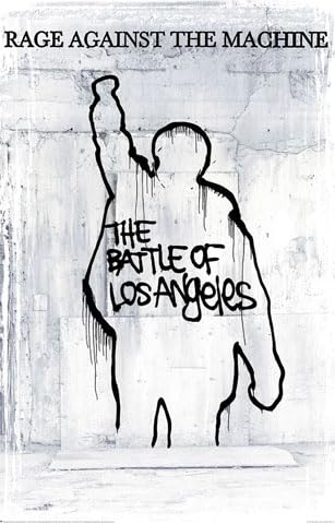 Rage Against The Machine - The Battle for Los Angeles - Poster Druck - Größe 61x91,5 cm + 2 St Posterleisten Kunststoff 62 cm transparent von empireposter