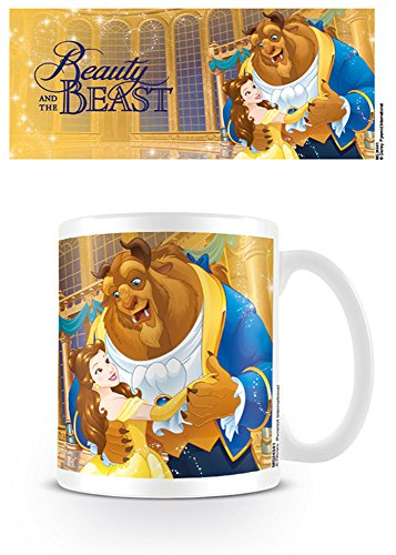 empireposter - Disney - Schöne und das Biest - Tale As Old As Time - Größe (cm), ca. Ø8,5 H9,5 - Lizenz Tassen, NEU - Beschreibung: - Keramik Tasse, weiß, bedruckt, Fassungsvermögen 320 ml, offiziell lizenziert, spülmaschinen- und mikrowellenfest - von empireposter